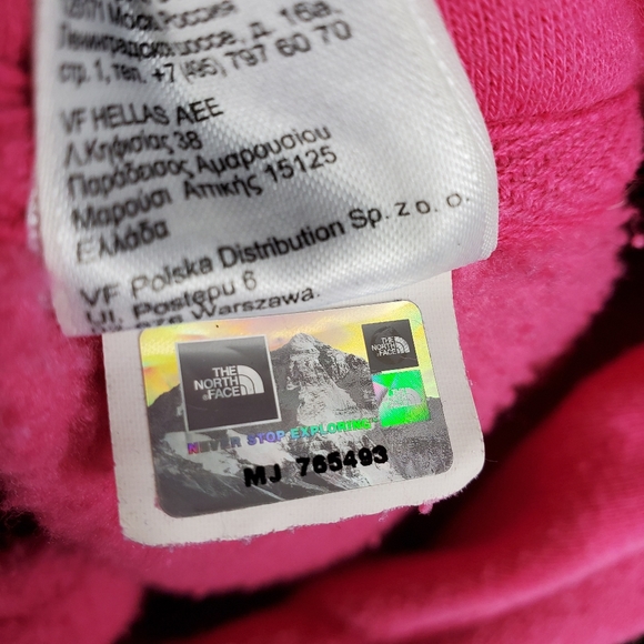 The North Face pink classic hoodie women's S - Picture 9 of 9